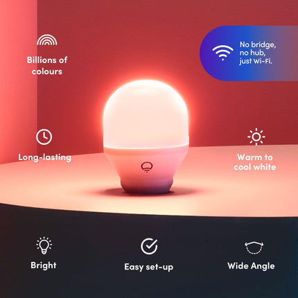 LIFX Colour 800lm - 4-Pack Bundle - Clear Deals