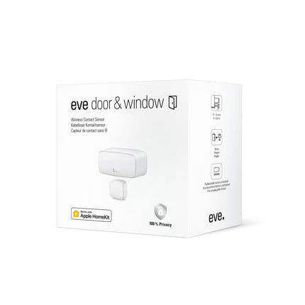 Eve Door & Window Wireless Contact Sensor - Clear Deals